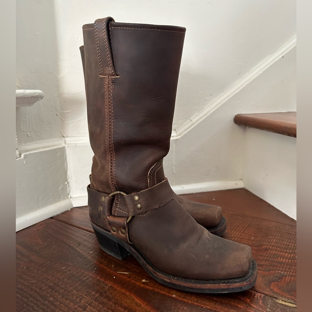 Frye harness boots 12r